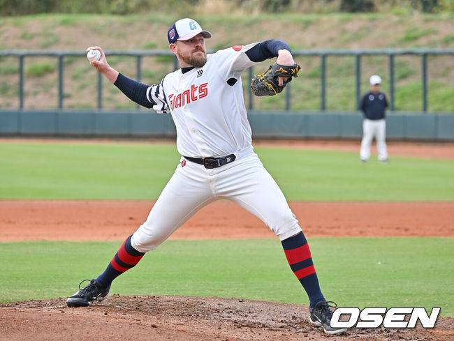 롯데 자이언츠 제레미 비슬리. /OSEN DB