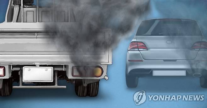 노후 경유차 (PG) [최자윤 제작] 일러스트