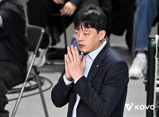 이영택 GS칼텍스 감독 [한국배구연맹 제공. 재판매 및 DB 금지]