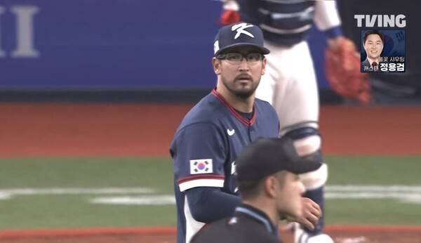 호투를 펼친 더닝(사진=티빙 방송화면)