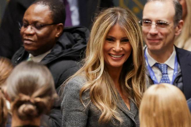 멜라니아 트럼프 여사 [로이터 = 연합뉴스]