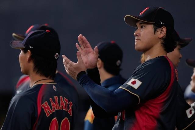 오타니와 일본 선수단. 사진(AP)=연합뉴스