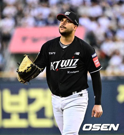 [OSEN=지형준 기자] KT 시절 엔마누엘 데 헤이수스. 2025.07.05 /jpnews@osen.co.kr