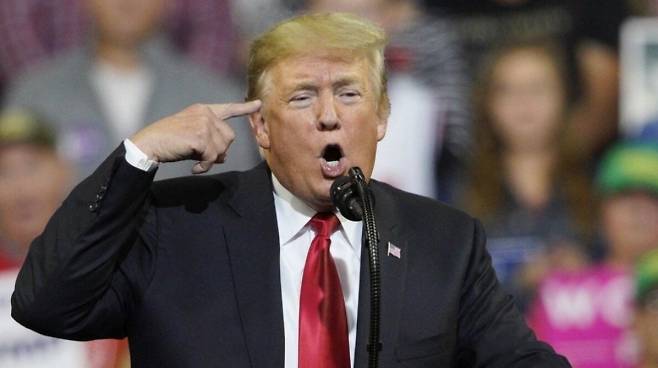 도널드 트럼프 미국 대통령 자료사진