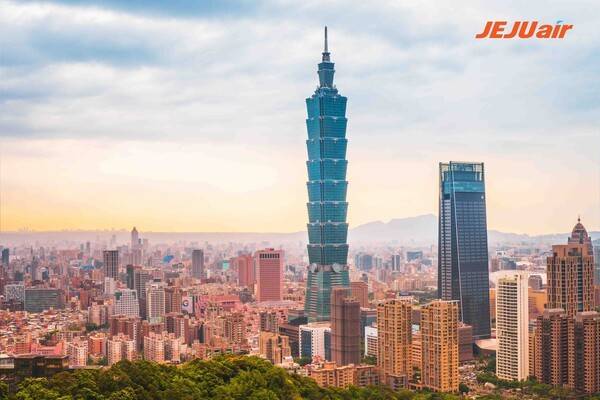 타이베이 시내 전경.[출처=제주항공]