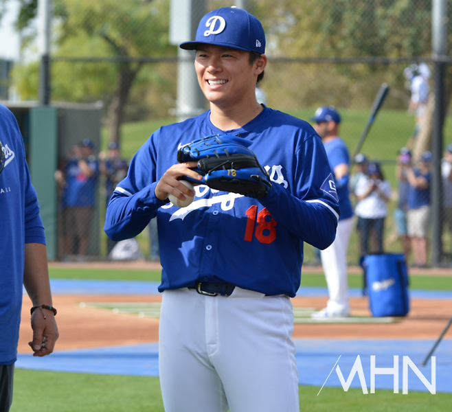 (다저스 '에이스' 야마모토 요시노부)