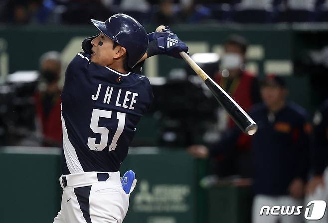 야구 대표팀 이정후. ⓒ 뉴스1 김진환 기자