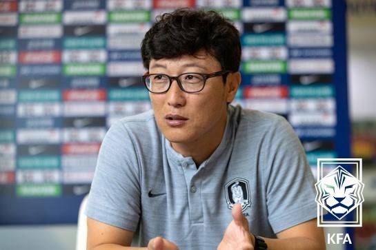 김정수 U-20 축구대표팀 신임 감독. 사진=KFA
