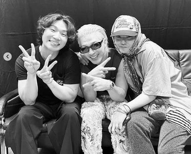 그룹 빅뱅. 사진l태양 SNS 캡처