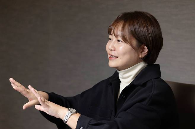 설명하고 있는 황인영 메리어트 한국·필리핀·베트남 마케팅 상무 / 사진= 메리어트 인터내셔널