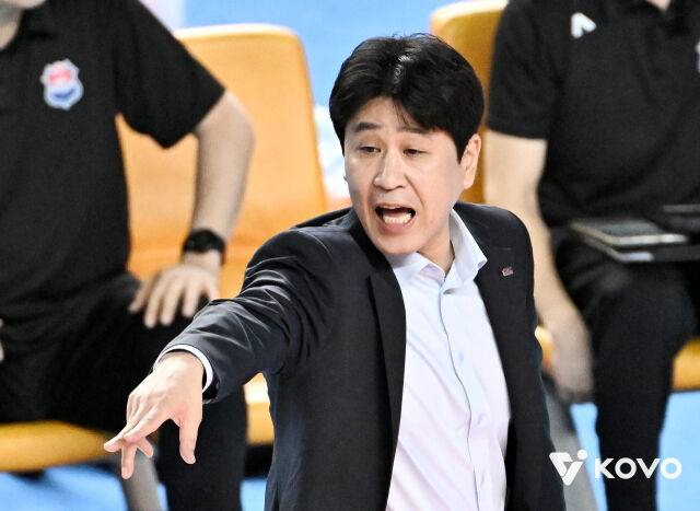 한국도로공사 김종민 감독./KOVO