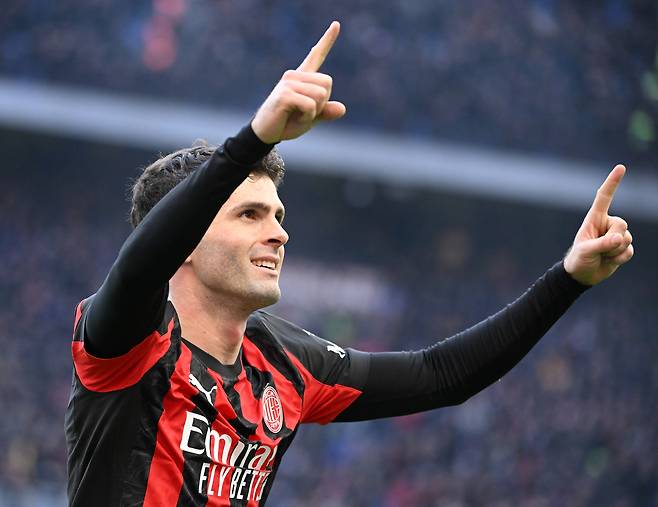 AC 밀란의 크리스티안 풀리시치. 신화통신