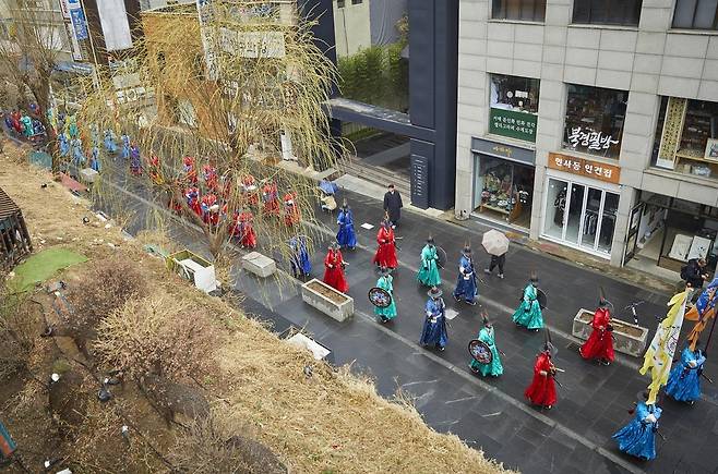 수문장 순라의식 [종로구 제공. 재판매 및 DB 금지]