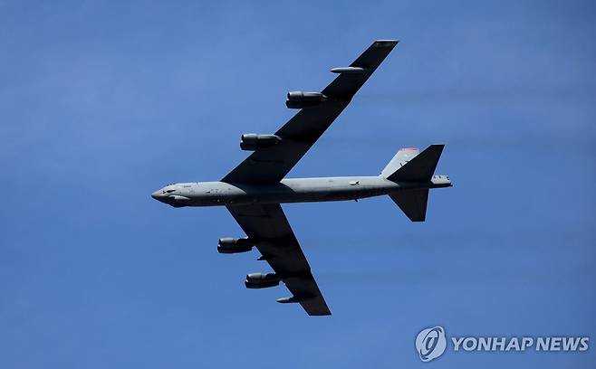 미국의 B-52 전략폭격기 [EPA=연합뉴스. 재판매 및 DB 금지]