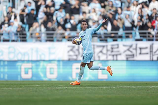 지난해 K리그1 시즌 마지막 경기에 출전했던 대구FC 지오바니. K리그 제공