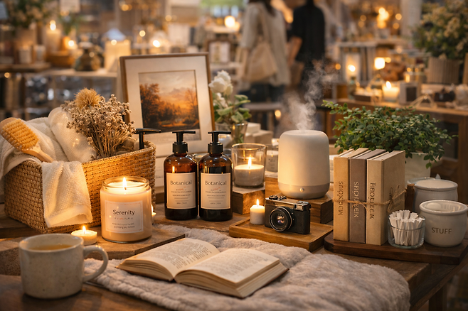 올해 소비 트렌드 중 하나로 감정적 만족과 심리적 안정을 우선시하는 필코노미가 꼽혔다. <이미지=생성형 AI>