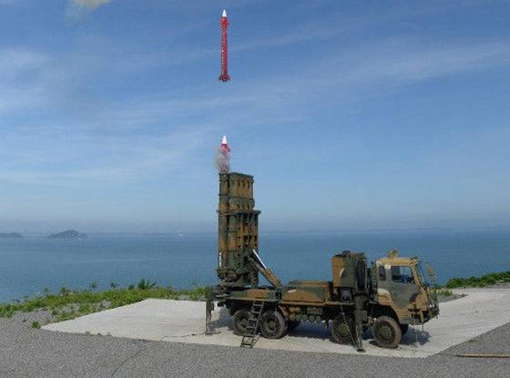 천궁Ⅱ 실사격 이미지. 〈사진=LIG넥스원〉