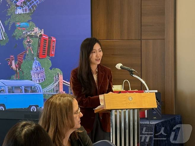 허유진 영국관광청 소장 ⓒ 뉴스1 윤슬빈 관광전문기자