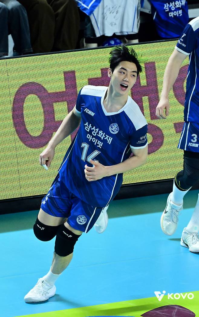 삼성화재 이우진. 사진제공=KOVO