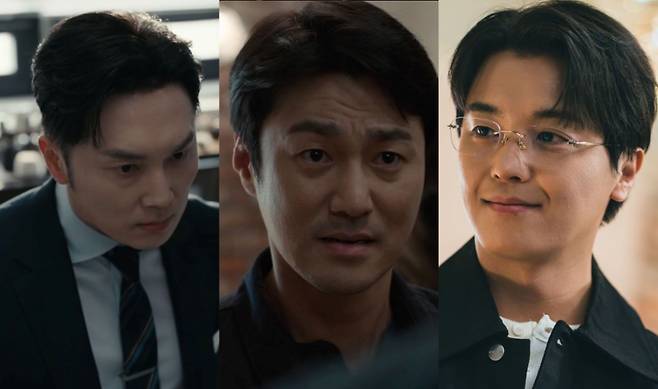 ‘아너: 그녀들의 법정’ 서현우, 최영준, 연우진 (사진=KT 스튜디오 지니)