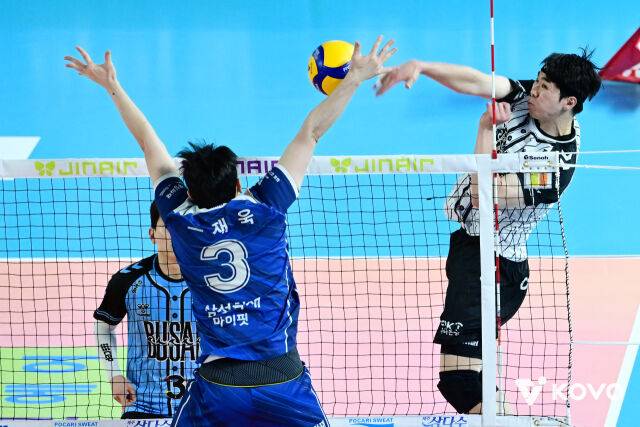 전광인의 공격./KOVO