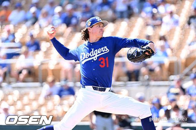 [사진] 타일러 글래스노우 ⓒGettyimages(무단전재 및 재배포 금지)