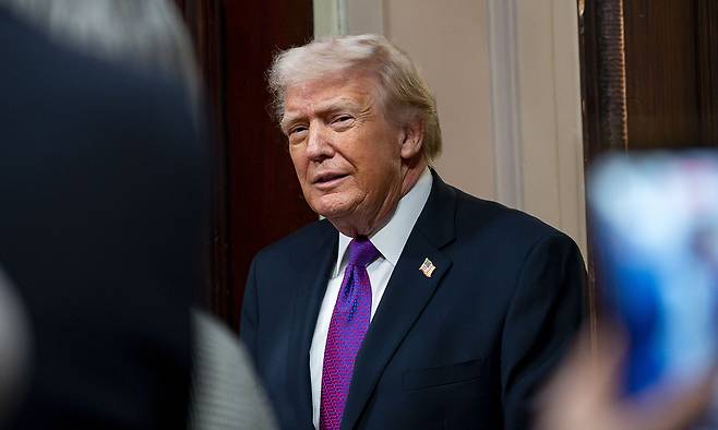 도널드 트럼프 미국 대통령. UPI연합뉴스