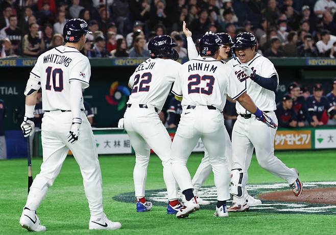 ▲ 문보경 만루홈런 ⓒ연합뉴스