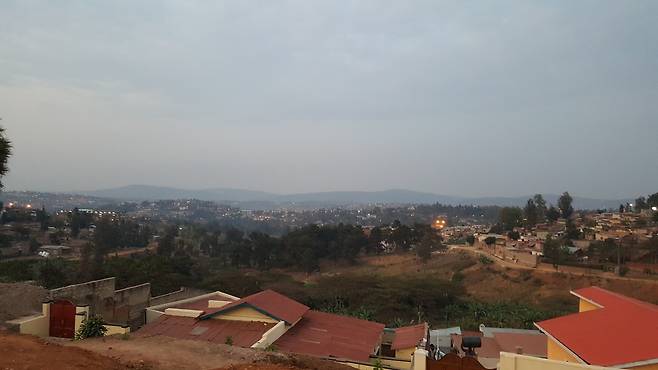 르완다 수도 키갈리 전경 [김영완 제공. 재판매 및 DB 금지]