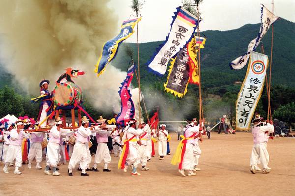 법흥상원놀이 공개행사 /밀양시무형유산연합회