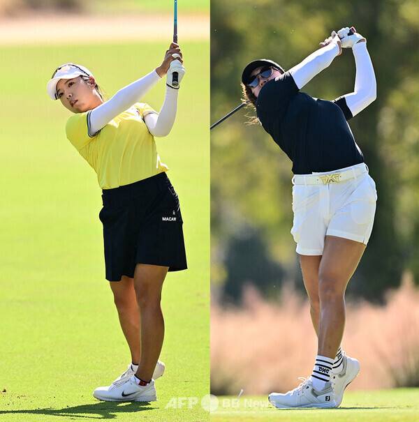 2026년 미국여자프로골프(LPGA) 투어 '아시안 스윙' 블루베이 LPGA에 출전한 이미향, 장타자 오스턴 김(미국). 사진제공=ⓒAFPBBNews = News1 (사진을 무단으로 사용하지 마십시오.)