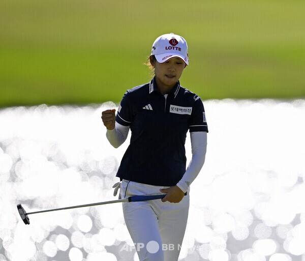 2026년 미국여자프로골프(LPGA) 투어 '아시안 스윙' 블루베이 LPGA에 출전한 루키 황유민 프로. 사진제공=ⓒAFPBBNews = News1 (사진을 무단으로 사용하지 마십시오.)