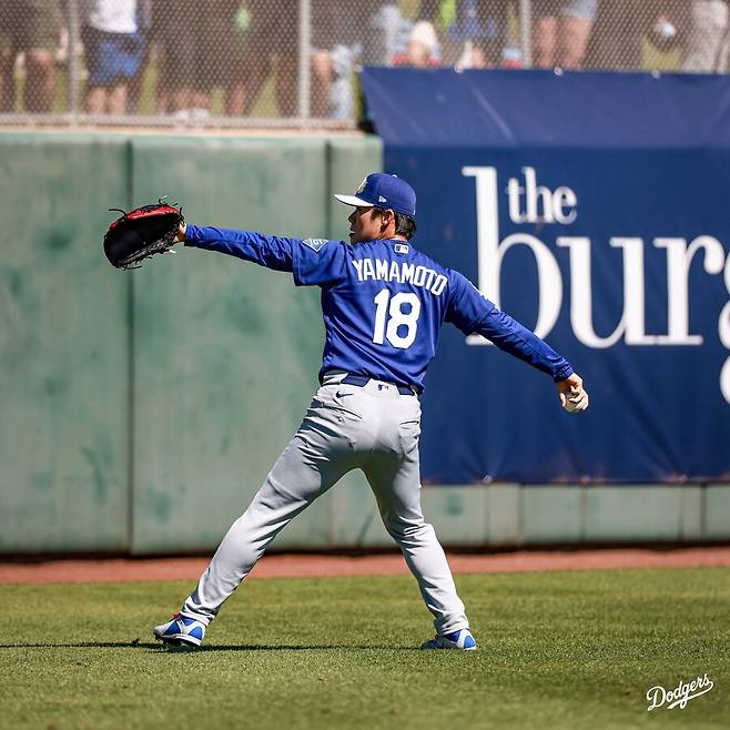 ▲ 야마모토 요시노부. ⓒ LA 다저스