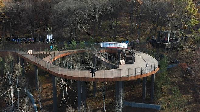 용마산 스카이워크 [중랑구 제공. 재판매 및 DB 금지]