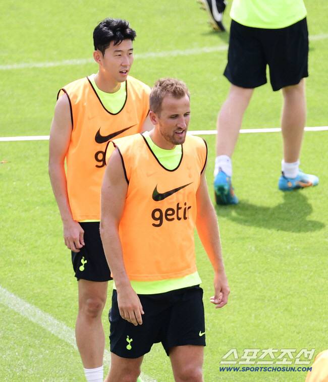 손흥민과 케인   스포츠조선DB