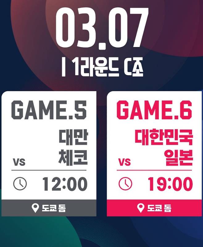 2026 한국 대표팀 WBC 본선 경기 중계 일정 : 일본 한국, 한일전 중계 채널 MBC, SBS, KBS 2TV, 티빙(TVING), KBO