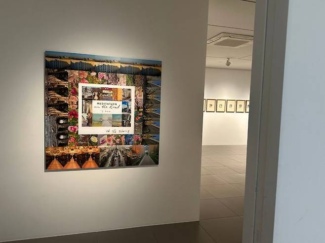 서울 사간동 현대화랑에서 열린 송영숙 한미약품 그룹 회장의 개인전 ‘Meditation on the Road 길 위에서’ ⓒ데일리안 이소영 기자