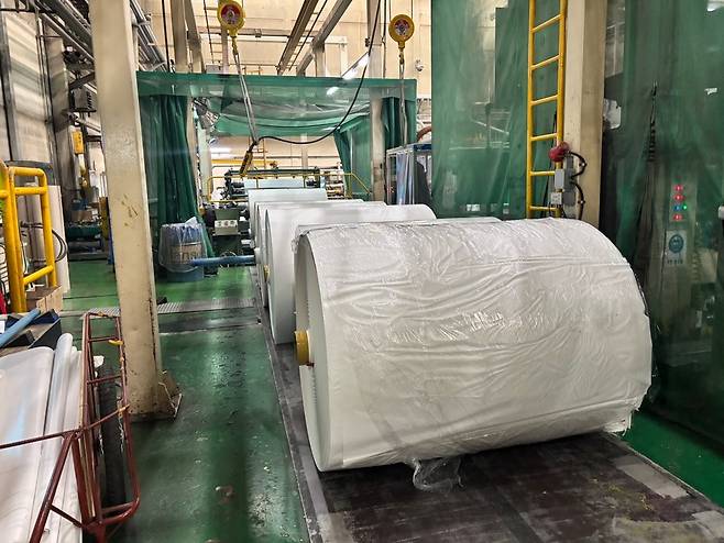 한솔제지 천안공장 [홍석희 기자]