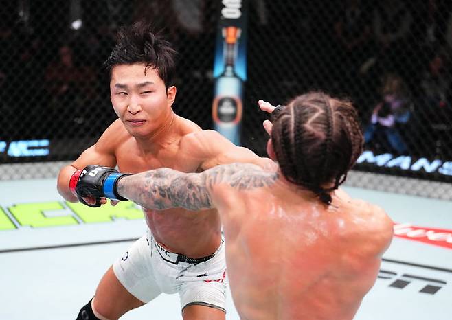 [서울=뉴시스] UFC 이정영. (사진=UFC 제공) *재판매 및 DB 금지