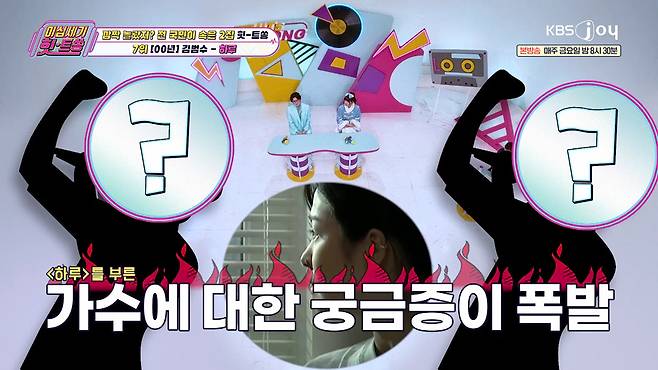 김범수에 대한 궁금증이 폭발했던 시절. KBS JOY '이십세기 힛트쏭' 제공