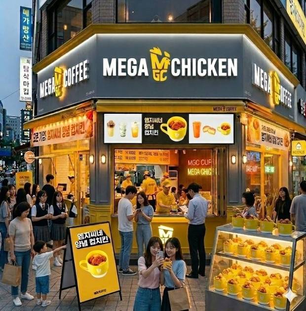 메가MGC커피 제공