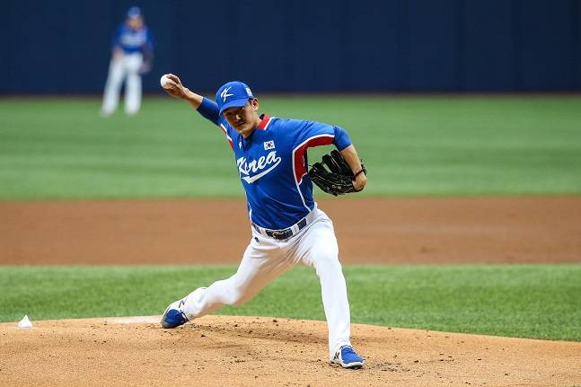 2020 도쿄올림픽 당시 고영표. /사진=KBO 제공