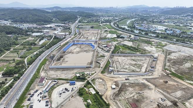 지난 2025년 5월 2기 신도시인 경기 남양주시 남양주왕숙  A1·A2 아파트 공사현장 모습. 사진=한국경제