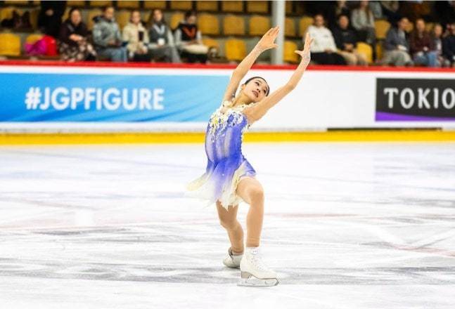 피겨 스케이팅 유망주 허지유(ISU 제공)