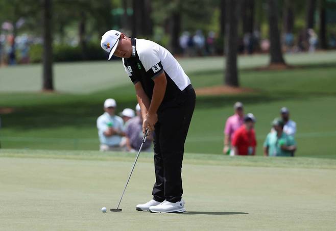 한국 남자골프를 대표하는 임성재는 2018~2019시즌부터 말렛 퍼터를 사용하고 있다. 로이터 연합뉴스