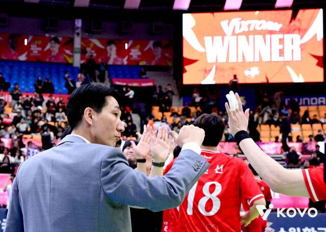 한국전력 권영민 감독./KOVO