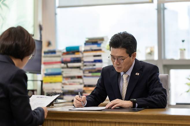 정원오 전 성동구청장. 연합뉴스