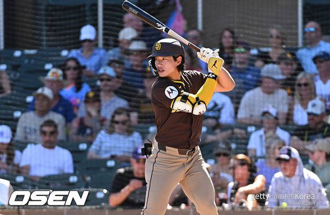 [사진] 송성문 ⓒGettyimages(무단전재 및 재배포 금지)