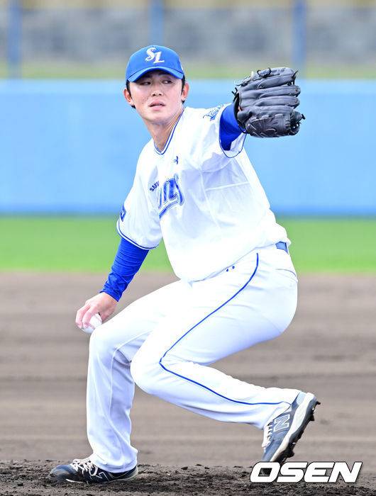 [OSEN=최규한 기자] 삼성 미야지 유라. 2026.03.01 / dreamer@osen.co.kr