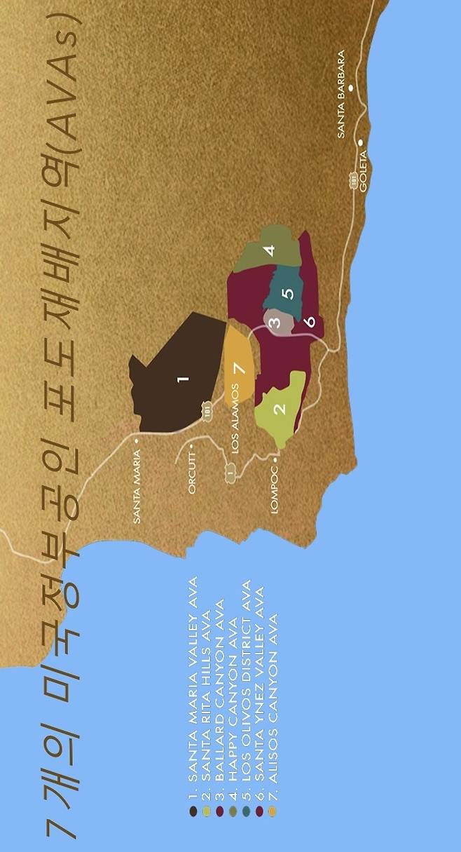 산타 바바라 카운티 AVA . 산타바바라와인협회